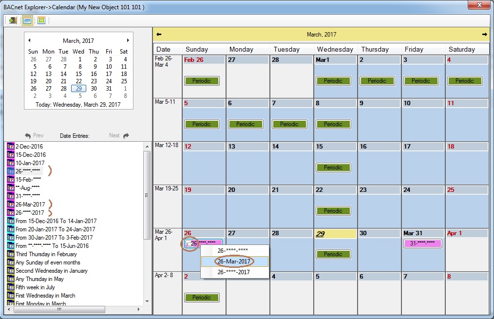 Show duplicated events in the calendar